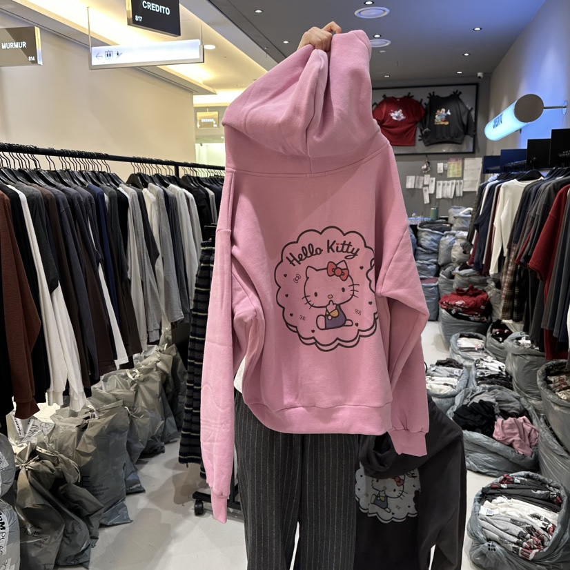 CREDITO東大門㊣實拍女裝新品25秋冬人氣時尚推薦真品職業衛衣CREDITO衛衣