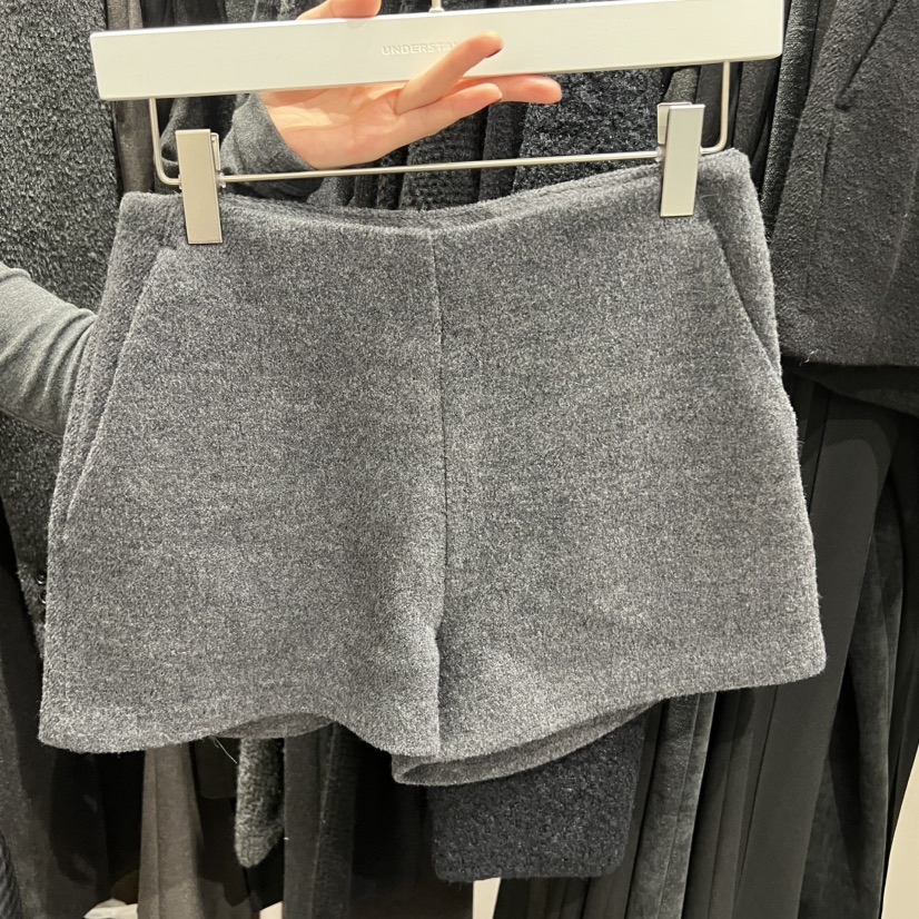 UNDERSTANDING韓國代購㊣女裝新品真品時尚職業推薦25秋冬短褲UNDERSTANDING短褲圖色2