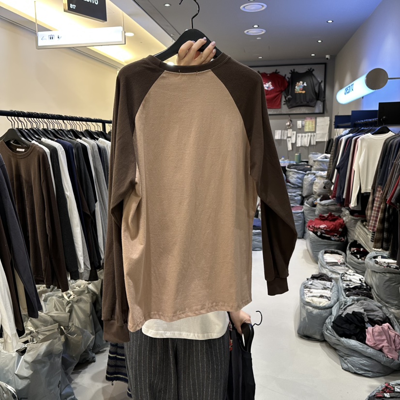 CREDITO東大門㊣代購女裝新款熱賣休閑真品人氣25秋冬長袖T恤CREDITO長袖T恤