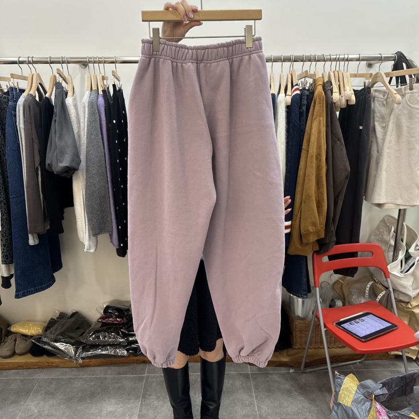 DELIGHT-L東大門㊣直郵女士新款人氣推薦時尚休閑褲加絨抓絨DELIGHT-L休閑褲