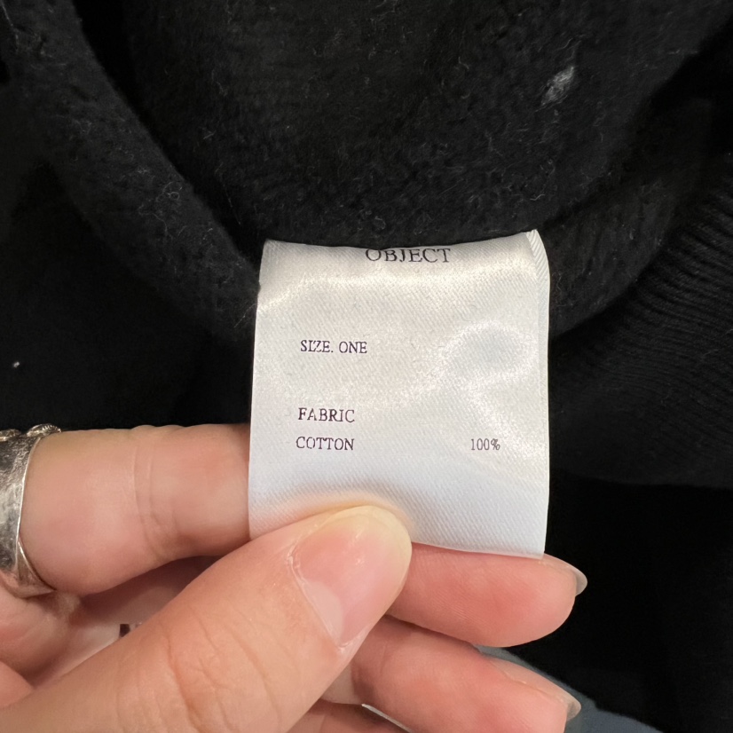 OBJECT韓國代購㊣女士新款時尚熱賣25秋冬衛衣連帽拉鏈衫加絨OBJECT衛衣