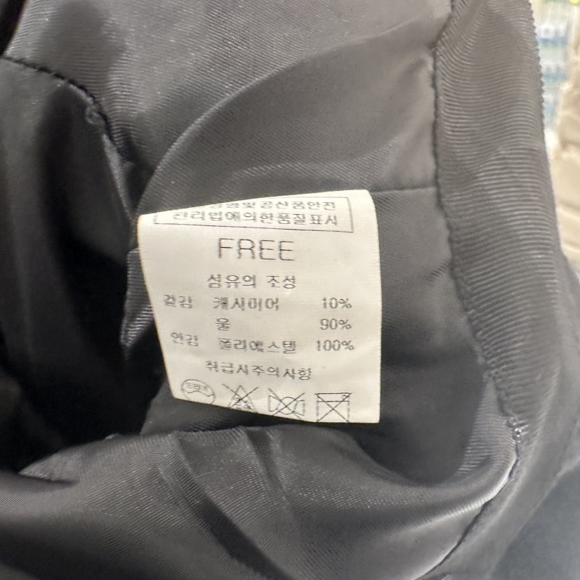 BLUEI-D東大門㊣直郵女士新品時尚休閑25秋冬真品短款大衣Blue i-d短款大衣