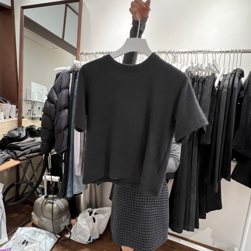 UNDERSTANDING東大門㊣實拍女裝新品休閑時尚熱賣25秋冬T恤保暖UNDERSTANDINGT恤圖色2