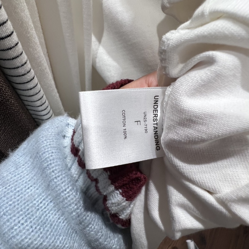 UNDERSTANDING韓國直郵㊣女士新品休閑時尚真品推薦人氣T恤UNDERSTANDINGT恤