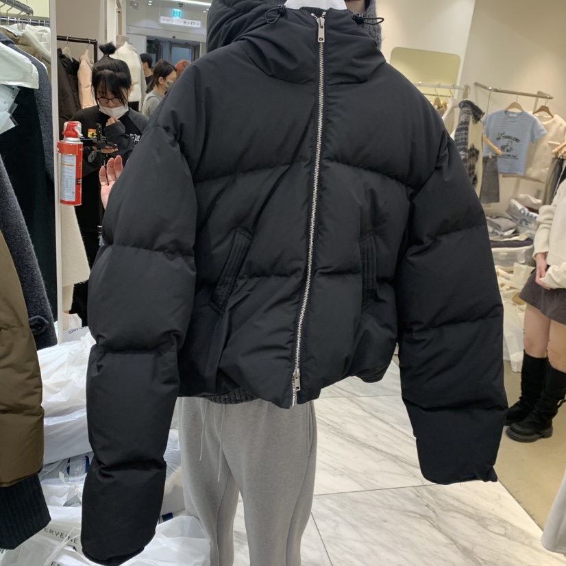 VERVEINE韓國直郵㊣女士新品真品時尚短款羽絨服鴨子羽絨填充VERVEINE短款羽絨服圖色3