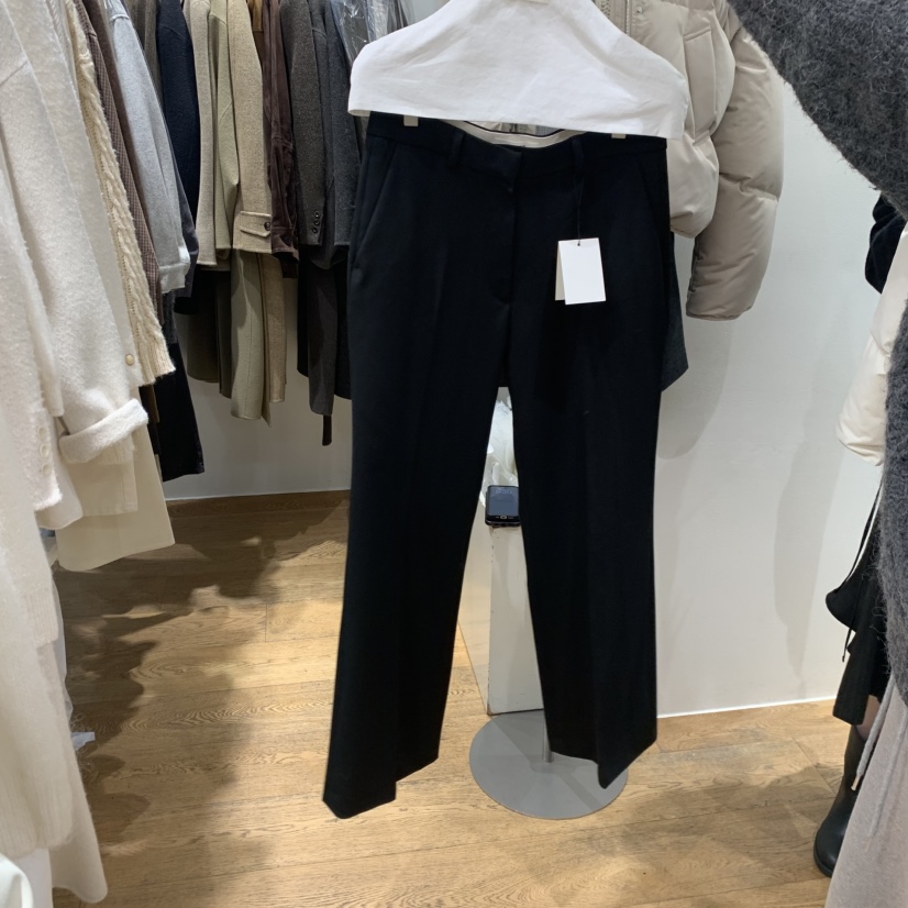 VERVEINE東大門㊣代購女裝新款推薦真品休閑25秋冬休閑褲條紋VERVEINE休閑褲圖色2