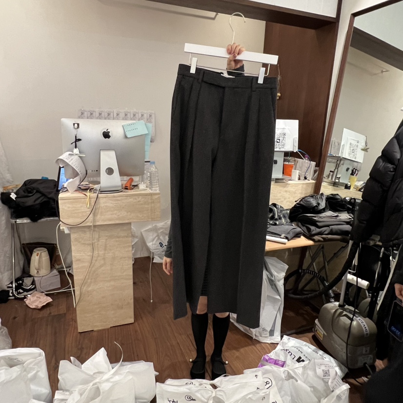 UNDERSTANDING東大門㊣直郵女裝新款熱賣職業推薦人氣休閑褲UNDERSTANDING休閑褲圖色2