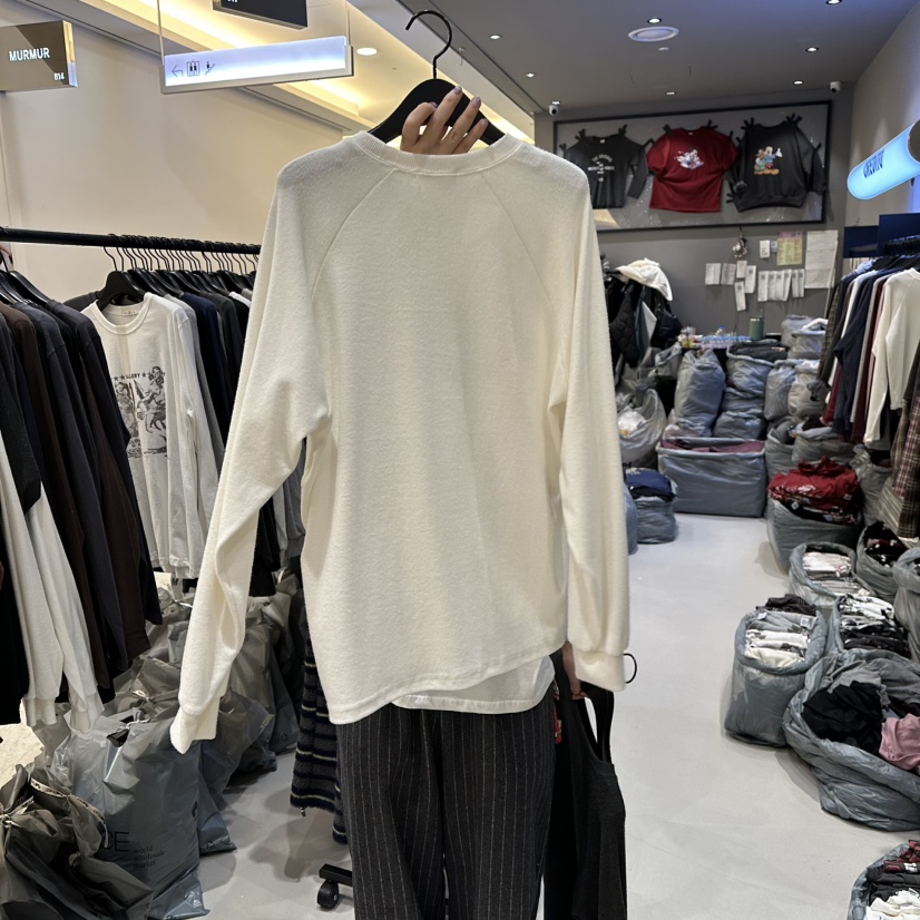 CREDITO東大門㊣代購女裝新款熱賣職業真品時尚25秋冬長袖T恤CREDITO長袖T恤