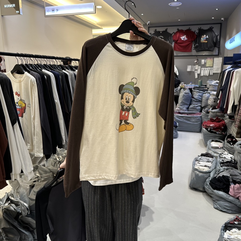 CREDITO東大門㊣實拍女裝新品時尚推薦熱賣職業休閑長袖T恤CREDITO長袖T恤