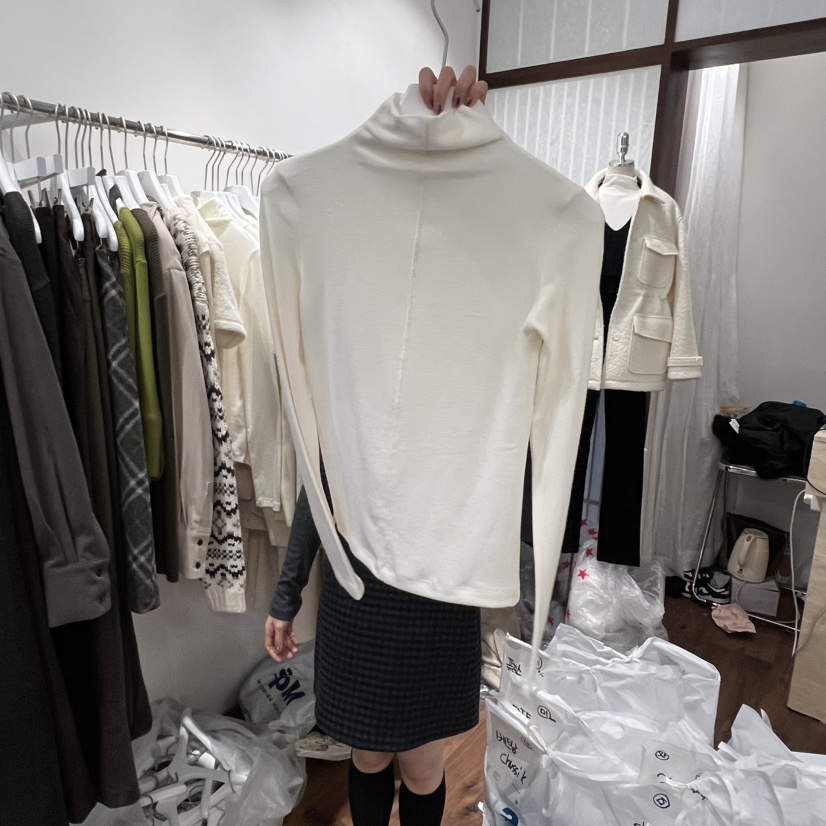 UNDERSTANDING東大門㊣直郵女裝新款25秋冬推薦時尚長袖T恤UNDERSTANDING長袖T恤