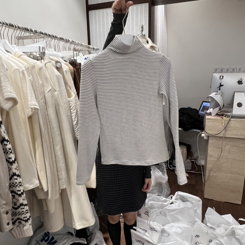 UNDERSTANDING東大門㊣直郵女裝新款25秋冬推薦時尚長袖T恤UNDERSTANDING長袖T恤圖色2