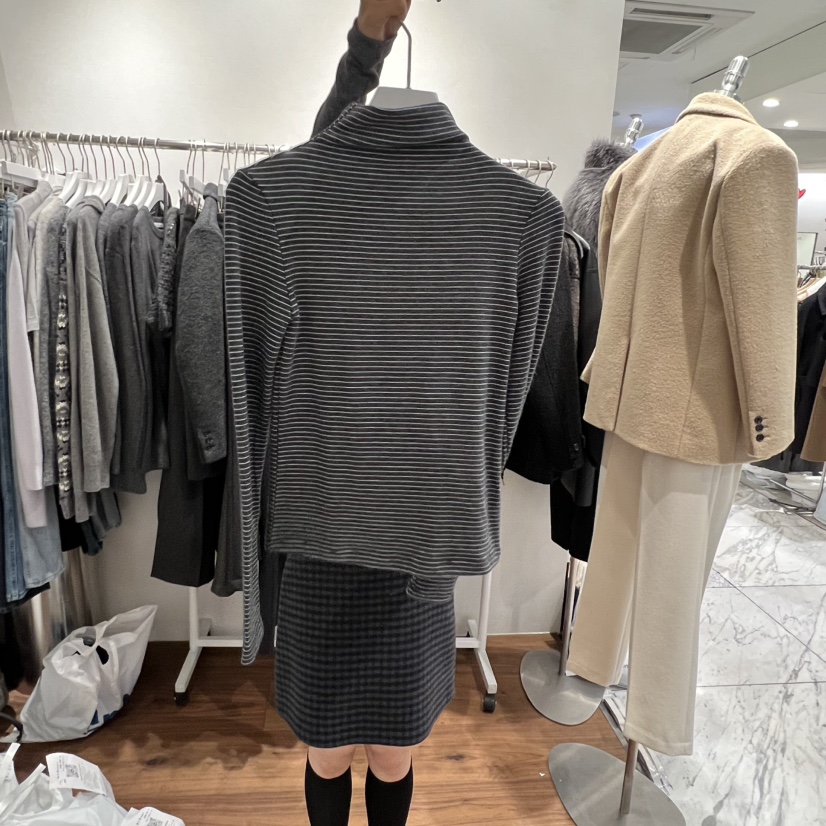 UNDERSTANDING東大門㊣直郵女裝新款25秋冬推薦時尚長袖T恤UNDERSTANDING長袖T恤圖色4