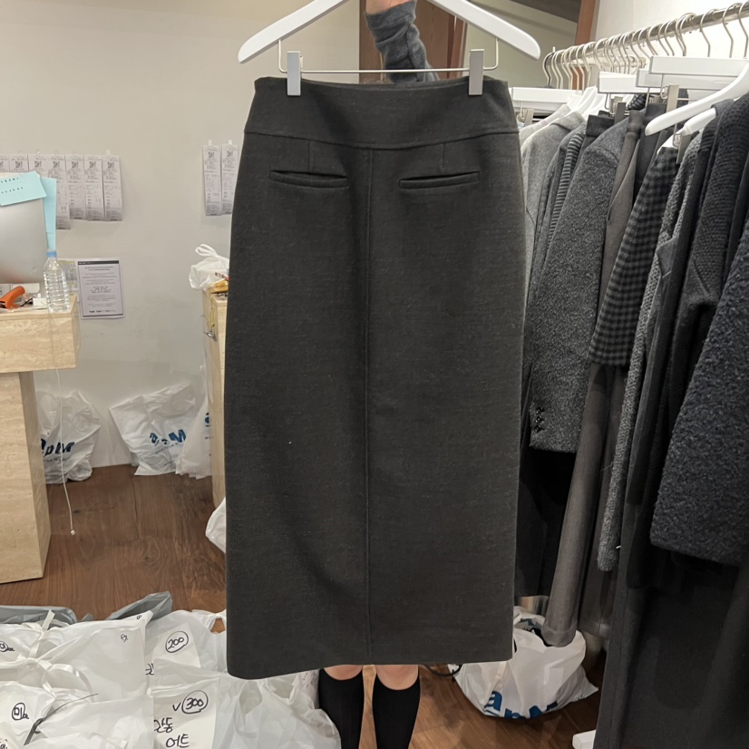 UNDERSTANDING韓國直郵㊣女士新品人氣25秋冬推薦半身裙中短裙UNDERSTANDING半身裙/中短裙