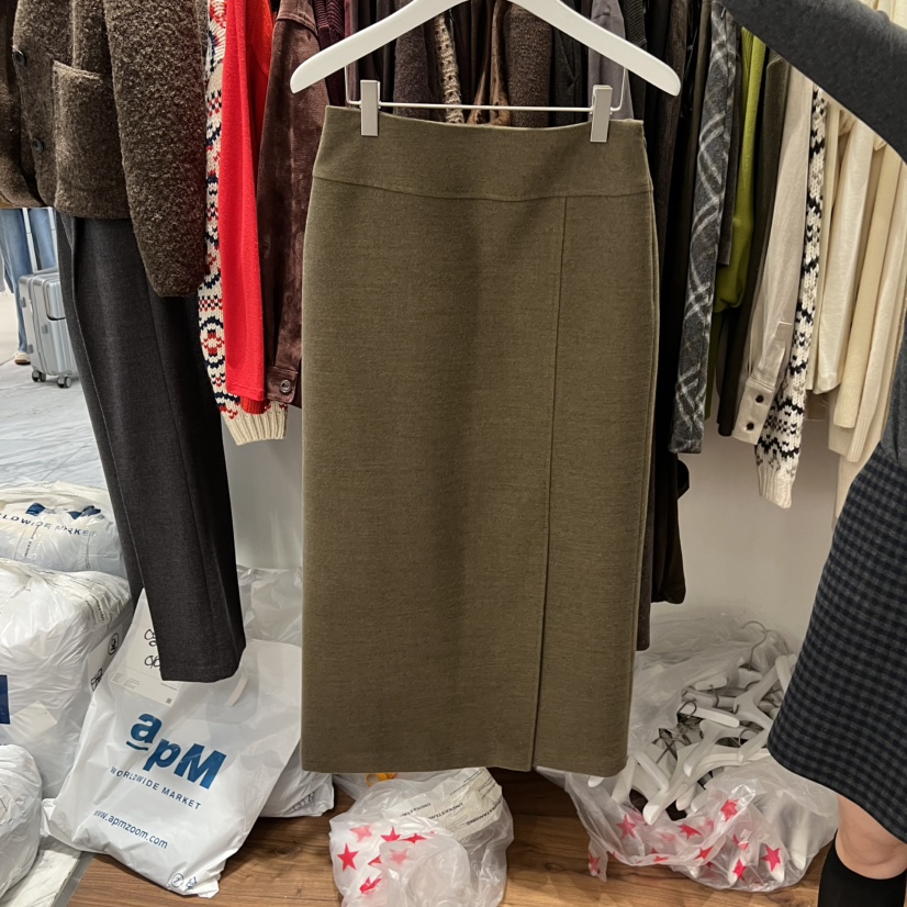 UNDERSTANDING韓國直郵㊣女士新品人氣25秋冬推薦半身裙中短裙UNDERSTANDING半身裙/中短裙圖色2