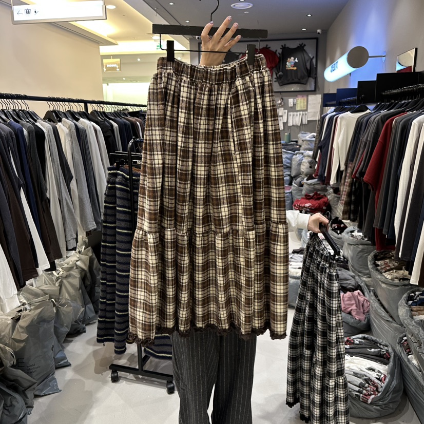 CREDITO東大門㊣直郵女裝新品人氣25秋冬真品休閑推薦職業長裙CREDITO長裙