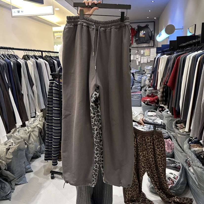 CREDITO韓國代購㊣女裝新品人氣推薦真品25秋冬時尚休閑褲加絨CREDITO休閑褲