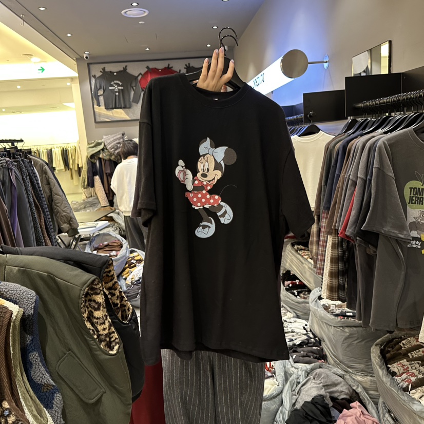 CREDITO韓國代購㊣女裝新款時尚職業休閑熱賣人氣25秋冬T恤CREDITOT恤圖色2