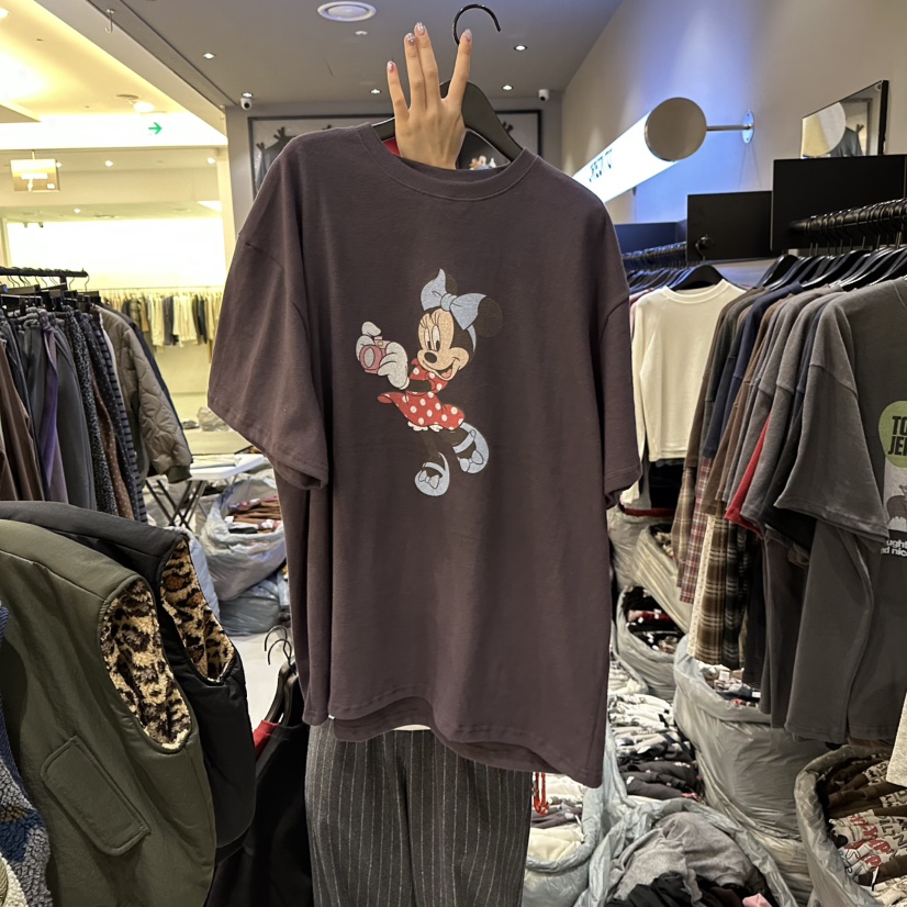 CREDITO韓國代購㊣女裝新款時尚職業休閑熱賣人氣25秋冬T恤CREDITOT恤圖色3