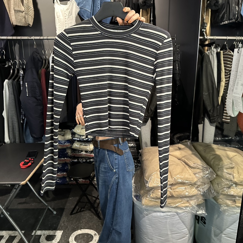 ELF-L東大門㊣代購女士新品職業25秋冬推薦休閑真品長袖T恤PROJECT ELF/ELF-L長袖T恤