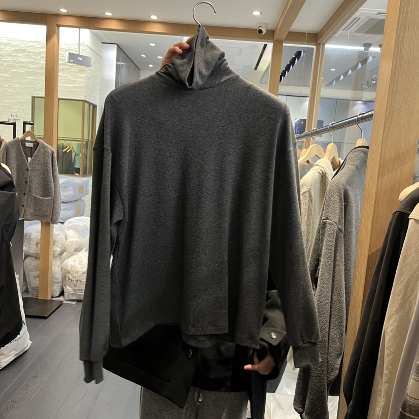 OBJECT東大門㊣實拍女裝新品真品25秋冬熱賣推薦時尚長袖T恤OBJECT長袖T恤圖色2