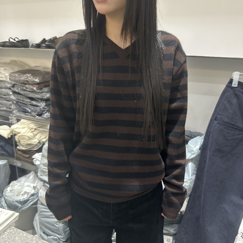 GALLERY-P東大門㊣直郵女裝新品推薦時尚25秋冬真品針織衫GALLERY針織衫圖色2