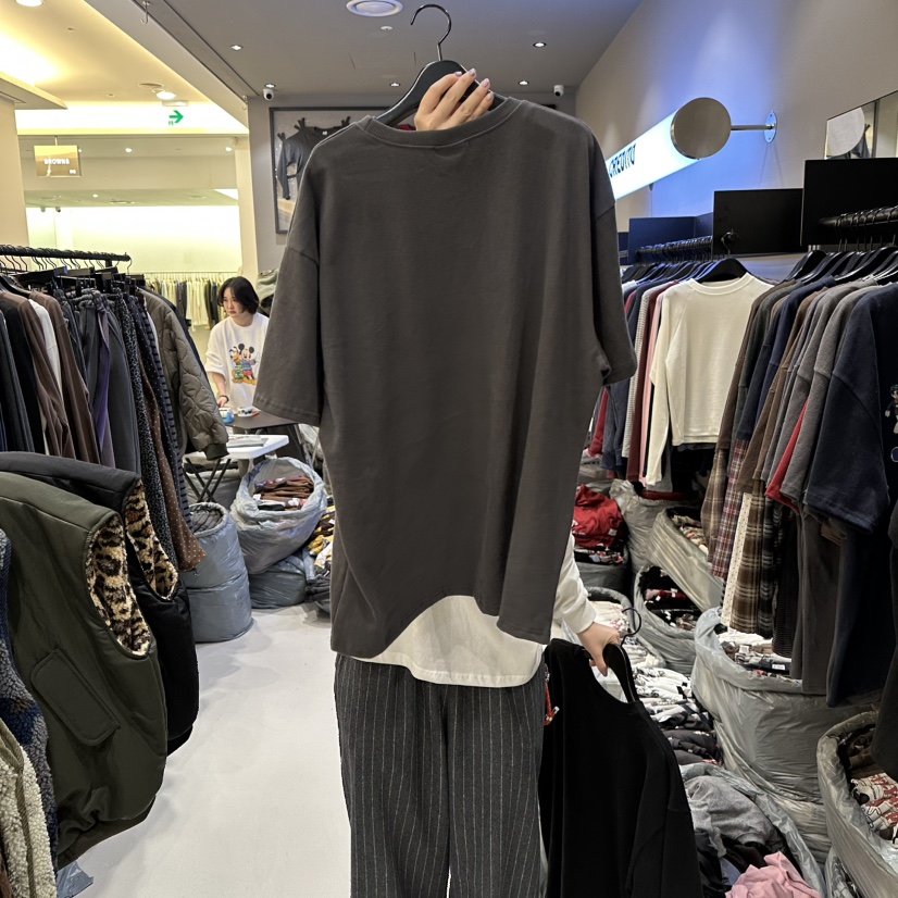 CREDITO東大門㊣實拍女裝新款時尚人氣熱賣推薦25秋冬真品T恤CREDITOT恤