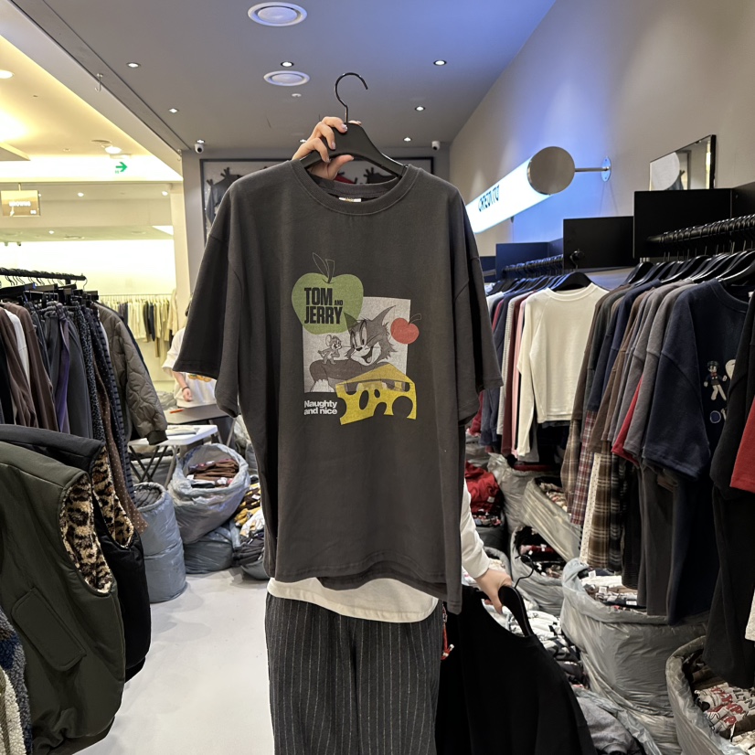 CREDITO東大門㊣實拍女裝新款時尚人氣熱賣推薦25秋冬真品T恤CREDITOT恤