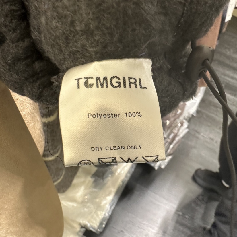 TOMGIRL東大門㊣實拍女裝新款人氣真品休閑25秋冬熱賣夾克拉鏈TOMGIRL夾克