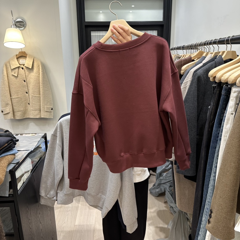 NOTTINGHAM東大門㊣實拍女士新品25秋冬職業人氣推薦衛衣加絨NOTTINGHAM衛衣