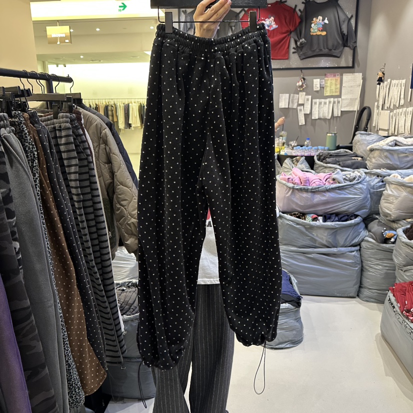 CREDITO韓國代購㊣女士新款推薦時尚25秋冬真品熱賣人氣休閑褲CREDITO休閑褲