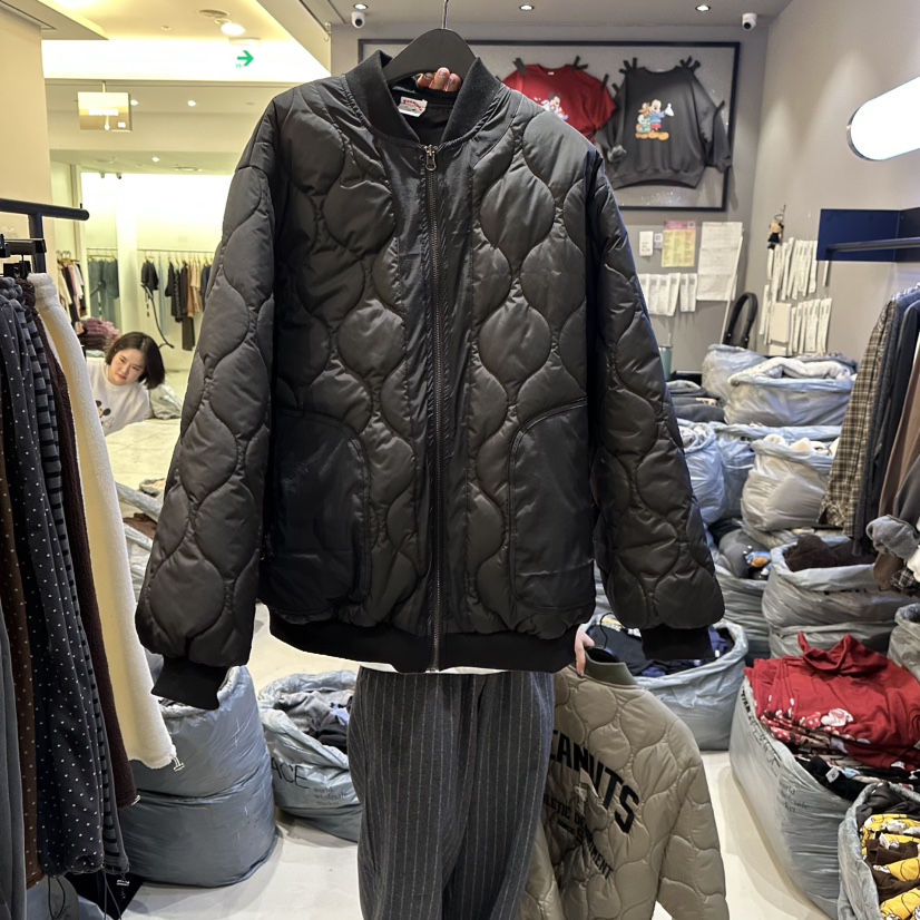 CREDITO韓國代購㊣女裝新品熱賣人氣推薦25秋冬短款棉服史努比棉CREDITO短款棉服圖色2