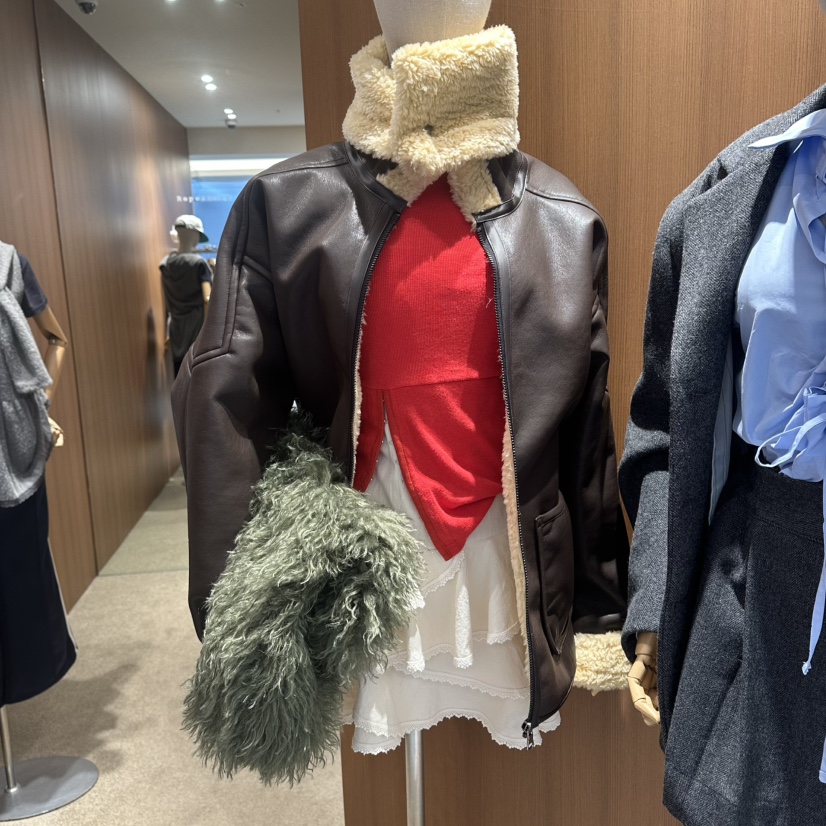 REPERTORY東大門㊣實拍女裝新款25秋冬人氣時尚職業熱賣夾克REPERTORY夾克