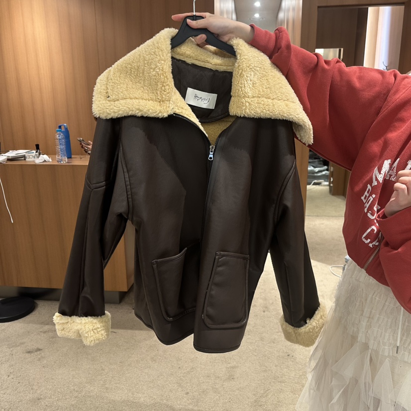 REPERTORY東大門㊣實拍女裝新款25秋冬人氣時尚職業熱賣夾克REPERTORY夾克