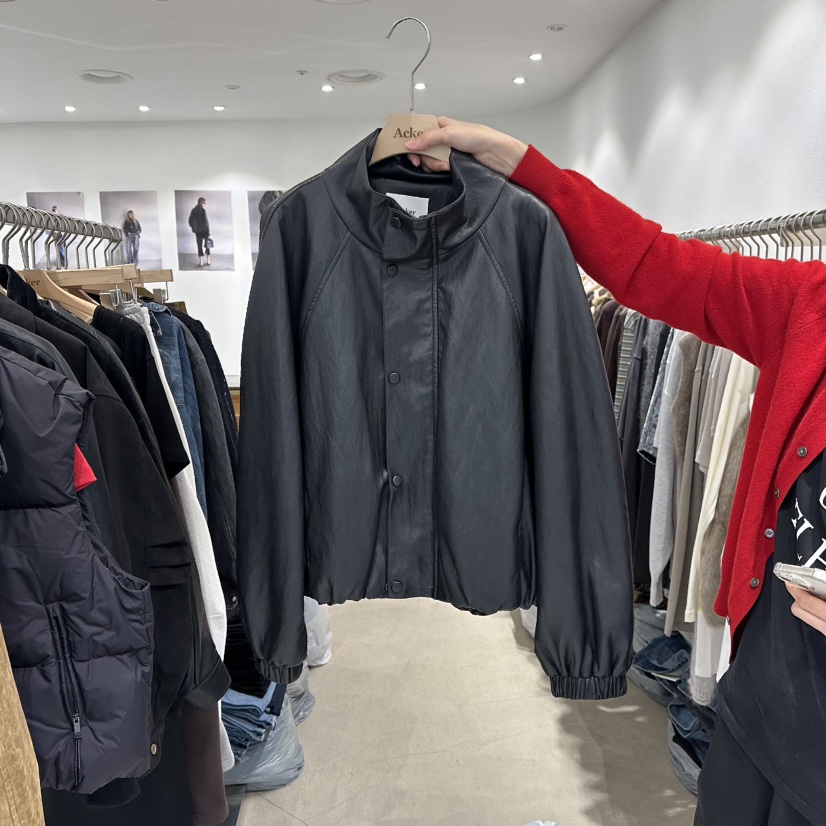 ACKER韓國代購㊣女裝新品休閑真品職業時尚人氣25秋冬熱賣夾克ACKER夾克圖色2