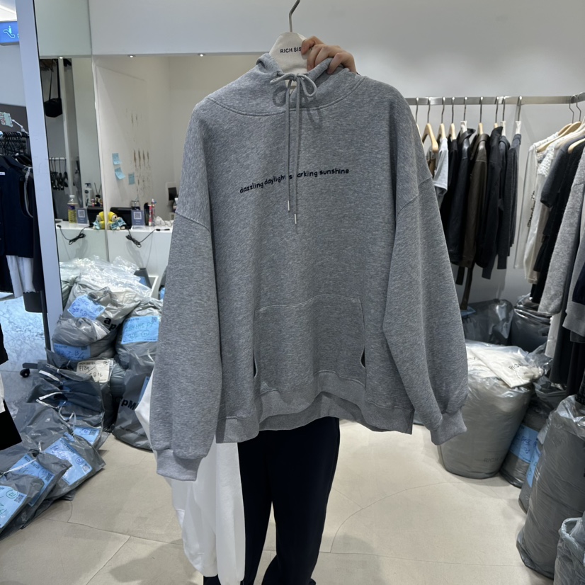 RICH SISTER東大門㊣實拍女裝新款時尚人氣職業衛衣連帽衫RICH SISTER衛衣圖色2