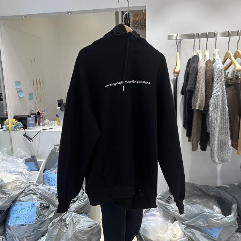 RICH SISTER東大門㊣實拍女裝新款時尚人氣職業衛衣連帽衫RICH SISTER衛衣圖色3