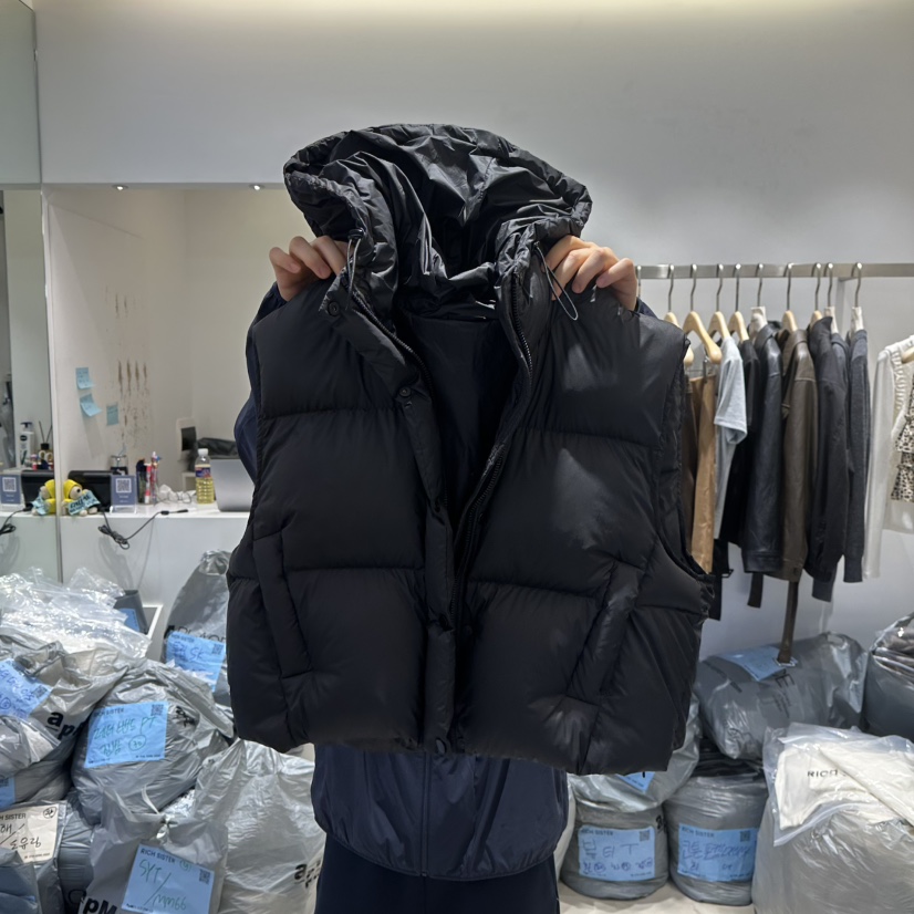 RICH SISTER東大門㊣代購女士新品25秋冬推薦休閑職業馬甲RICH SISTER馬甲