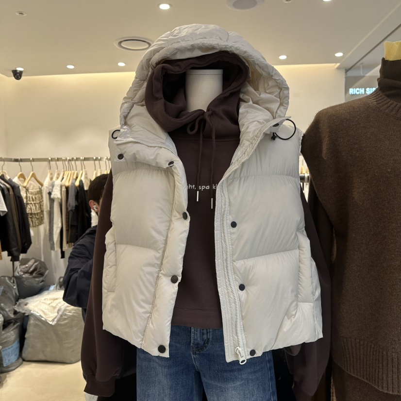 RICH SISTER東大門㊣代購女士新品25秋冬推薦休閑職業馬甲RICH SISTER馬甲圖色2