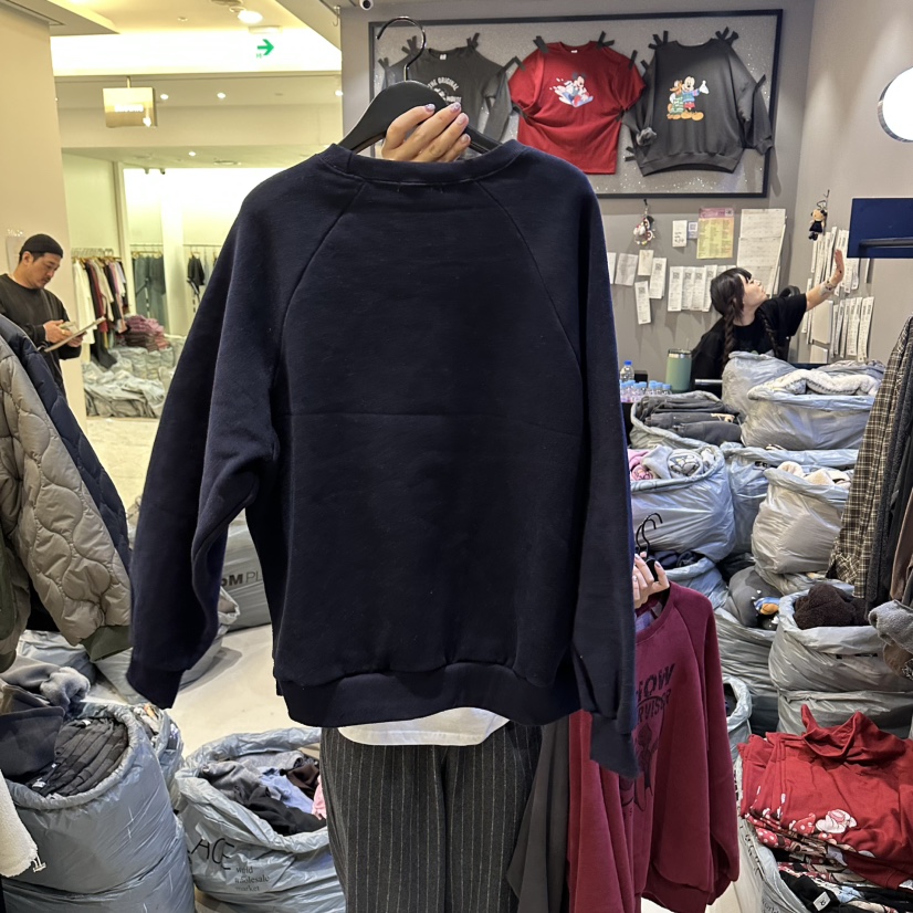 CREDITO韓國代購㊣女裝新品人氣職業時尚熱賣休閑25秋冬衛衣加絨CREDITO衛衣