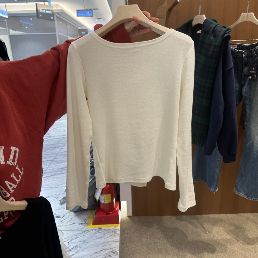 REPERTORY韓國直郵㊣女士新款熱賣推薦人氣休閑職業長袖T恤REPERTORY長袖T恤