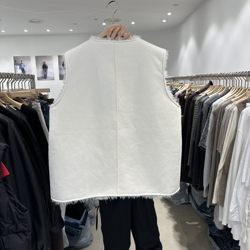 ACKER東大門㊣直郵女裝新款真品推薦人氣馬甲雙面抓絨兩面穿ACKER馬甲