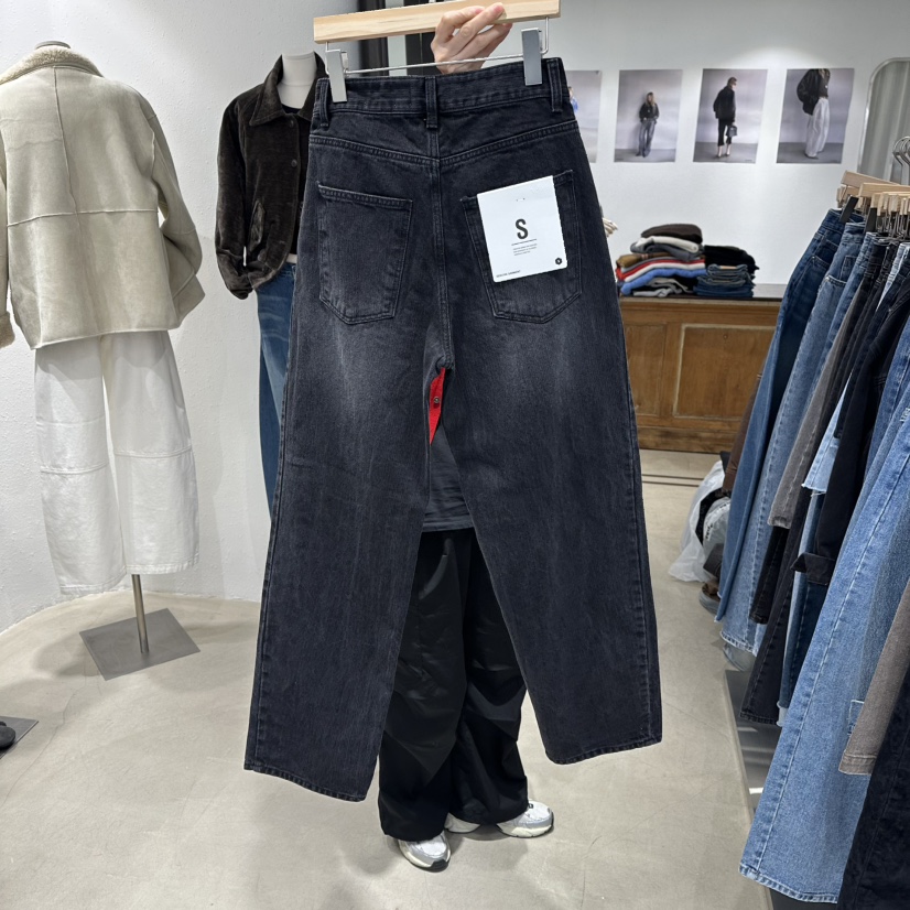 ACKER東大門㊣實拍女裝新款人氣職業真品時尚休閑25秋冬牛仔褲ACKER牛仔褲