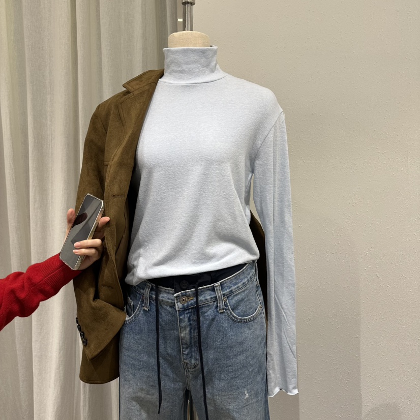 ACKER韓國直郵㊣女士新品真品推薦熱賣職業25秋冬長袖T恤保暖ACKER長袖T恤圖色3