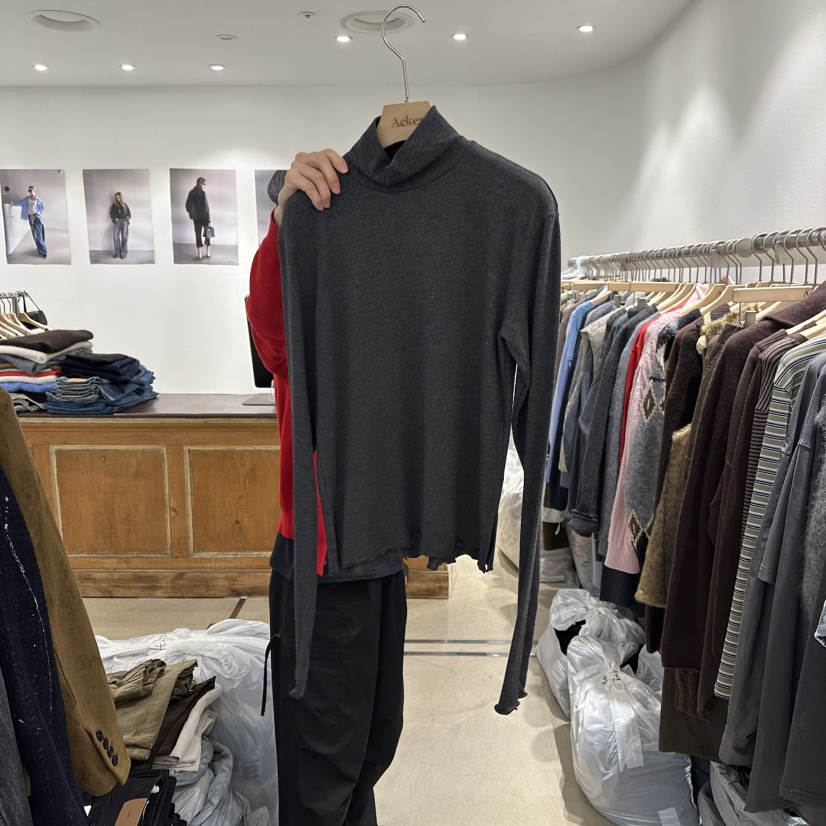 ACKER韓國直郵㊣女士新品真品推薦熱賣職業25秋冬長袖T恤保暖ACKER長袖T恤圖色4