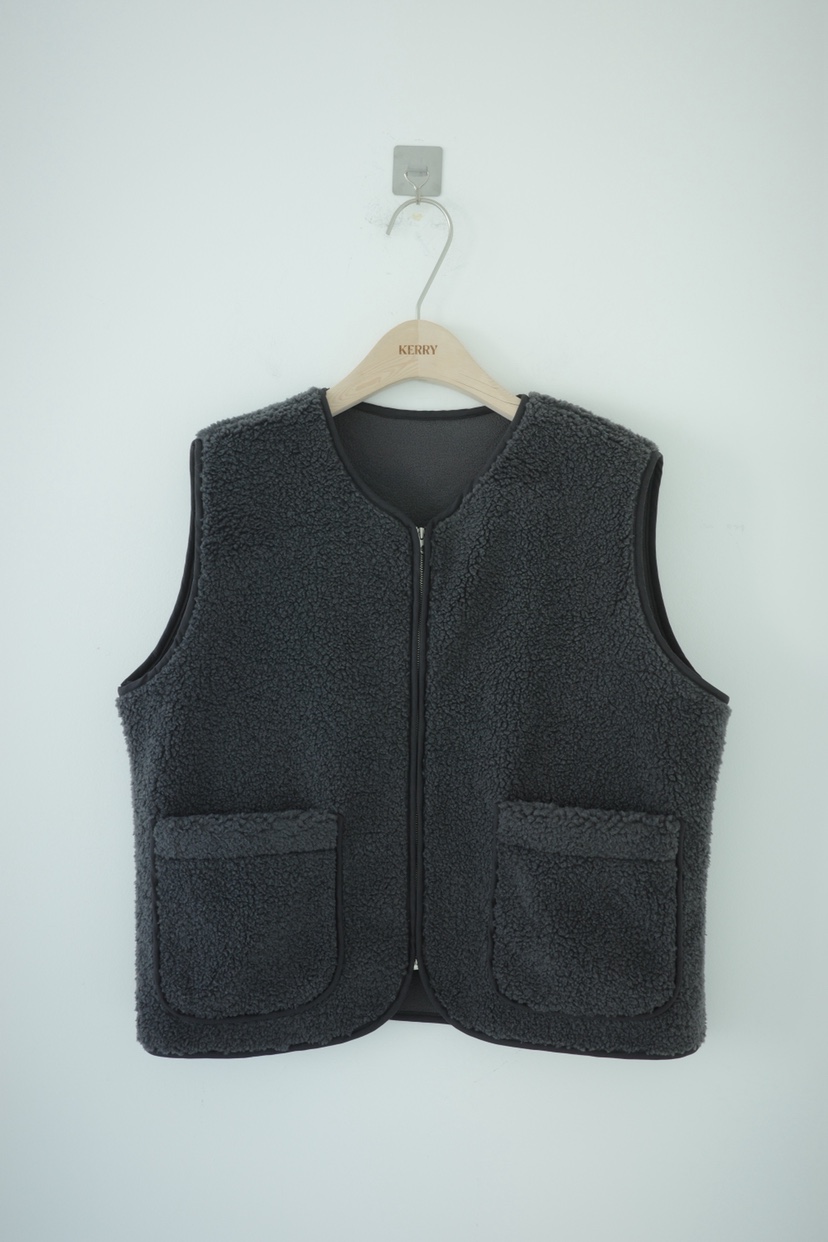 KERRY東大門㊣代購女士新款25秋冬推薦人氣時尚職業馬甲泰迪熊KERRY馬甲圖色3