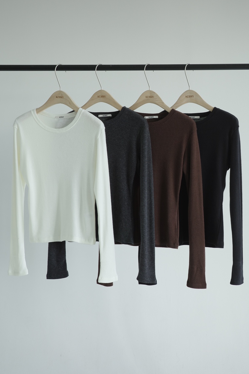 KERRY東大門㊣直郵女士新款熱賣人氣推薦職業真品25秋冬長袖T恤KERRY長袖T恤圖色2