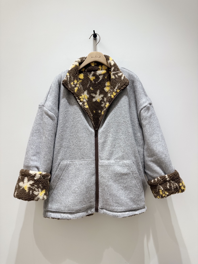 MELTED-P韓國直郵㊣女士新品推薦真品夾克含圍巾里外穿雙面MELTED-P夾克