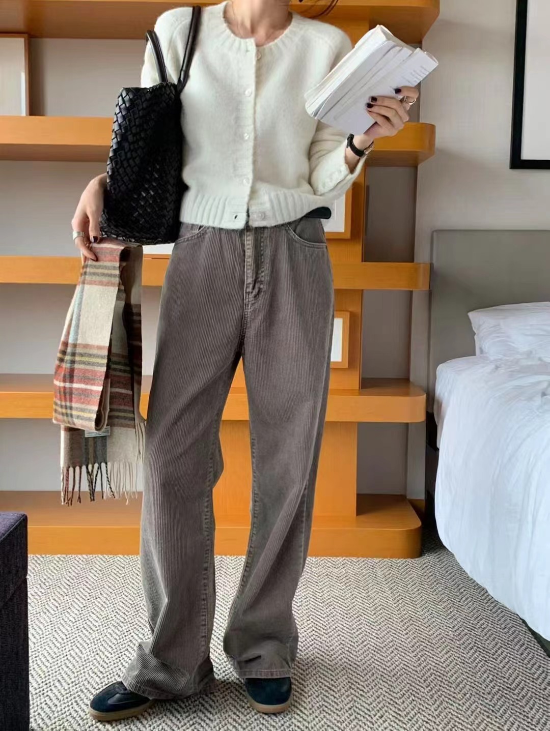 SIGNATURE東大門㊣代購女裝新款熱賣人氣職業休閑褲不含腰帶SIGNATURE休閑褲