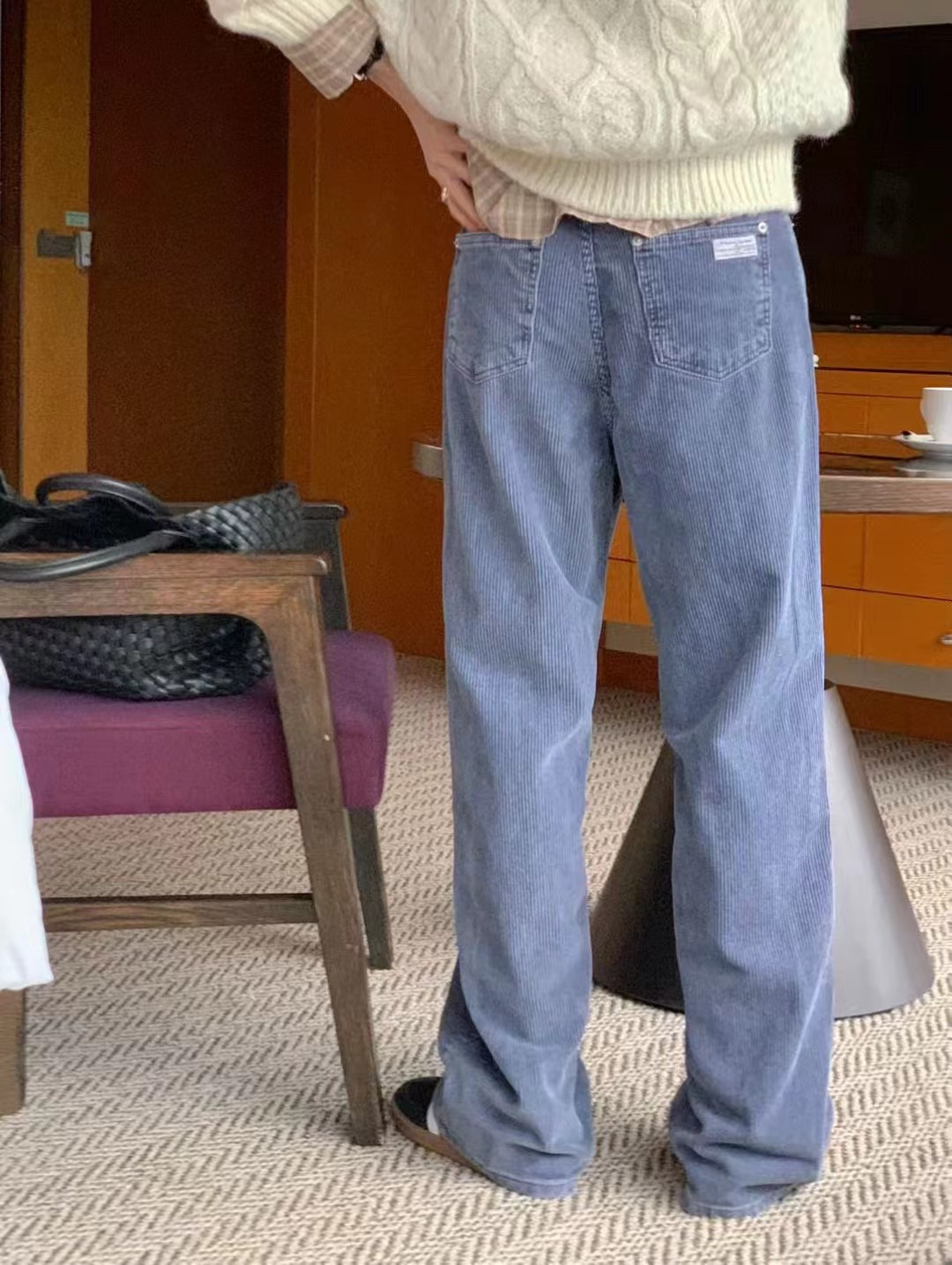 SIGNATURE東大門㊣代購女裝新款熱賣人氣職業休閑褲不含腰帶SIGNATURE休閑褲