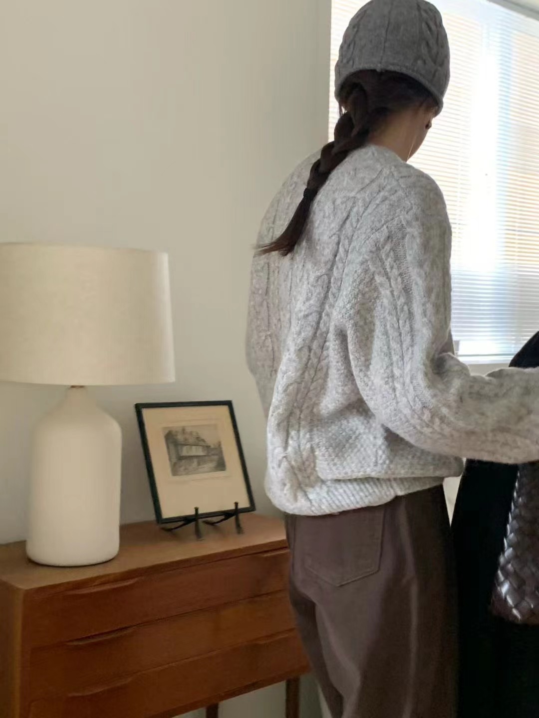 SIGNATURE韓國直郵㊣女士新品熱賣真品推薦時尚針織衫不含內搭SIGNATURE針織衫